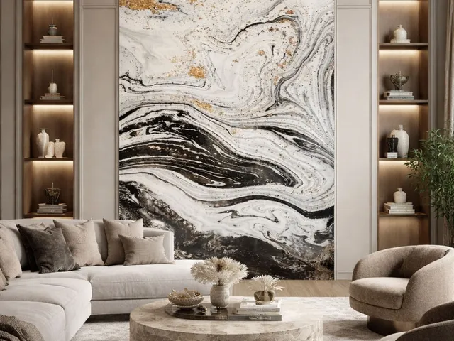 UV Marble Panel & PET Panel